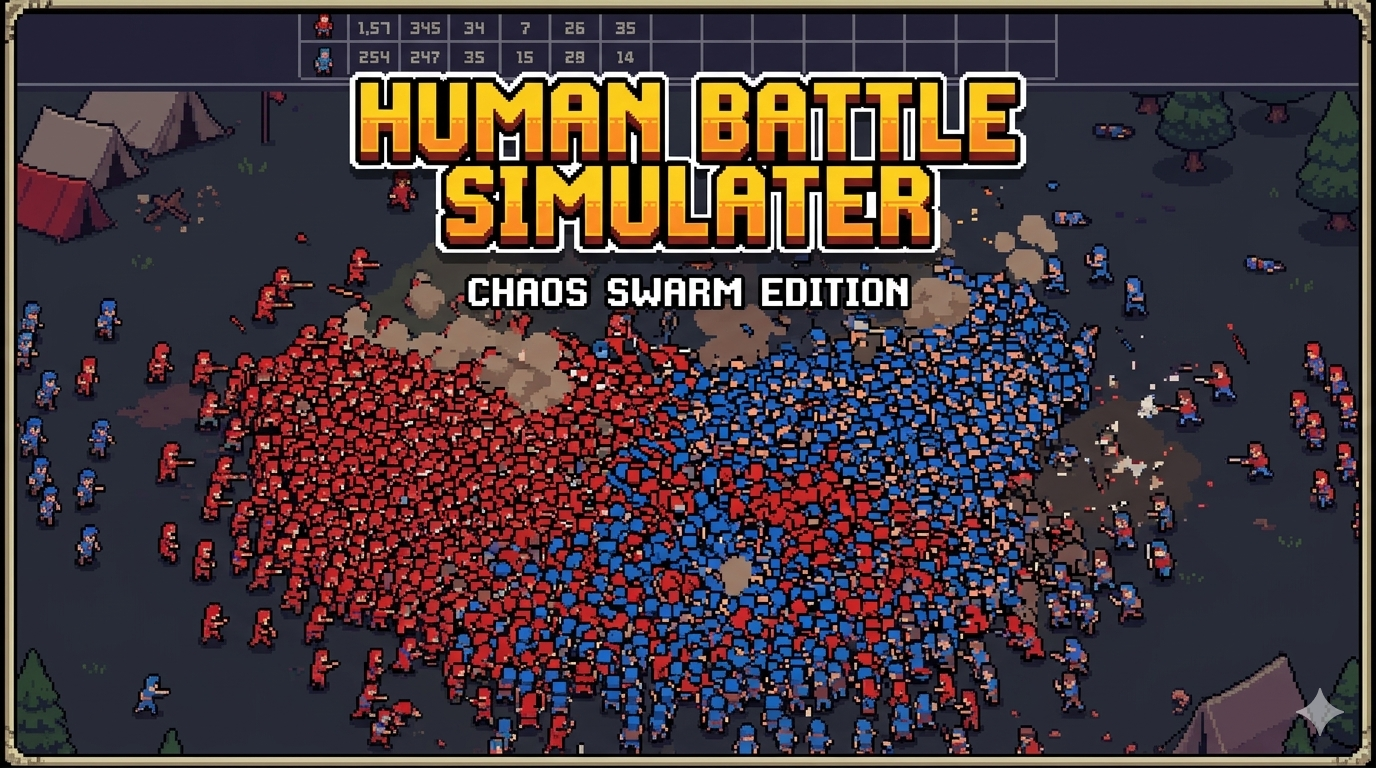 Human battle simulator by TsuchiDev つち