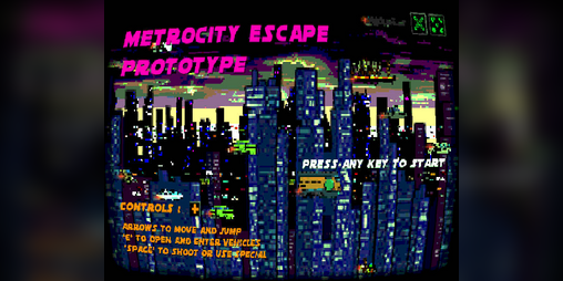 Cover image for Metrocity Escape Prototype