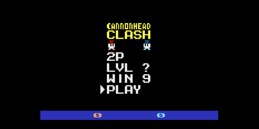 Cover image for Cannonhead Clash (Atari 2600)