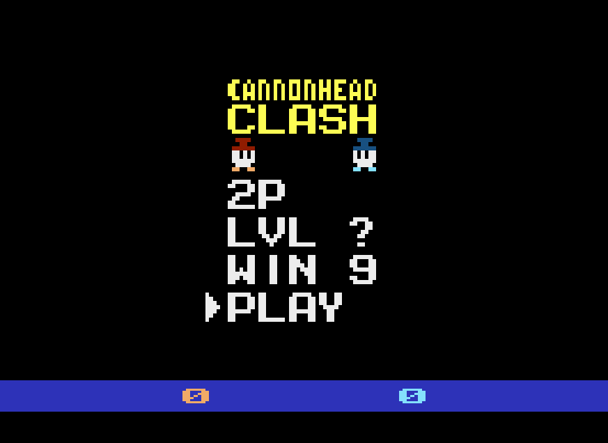 Cannonhead Clash (Atari 2600)