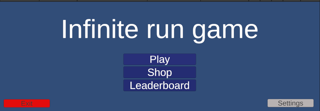 Cover image for Rory's infinite run game