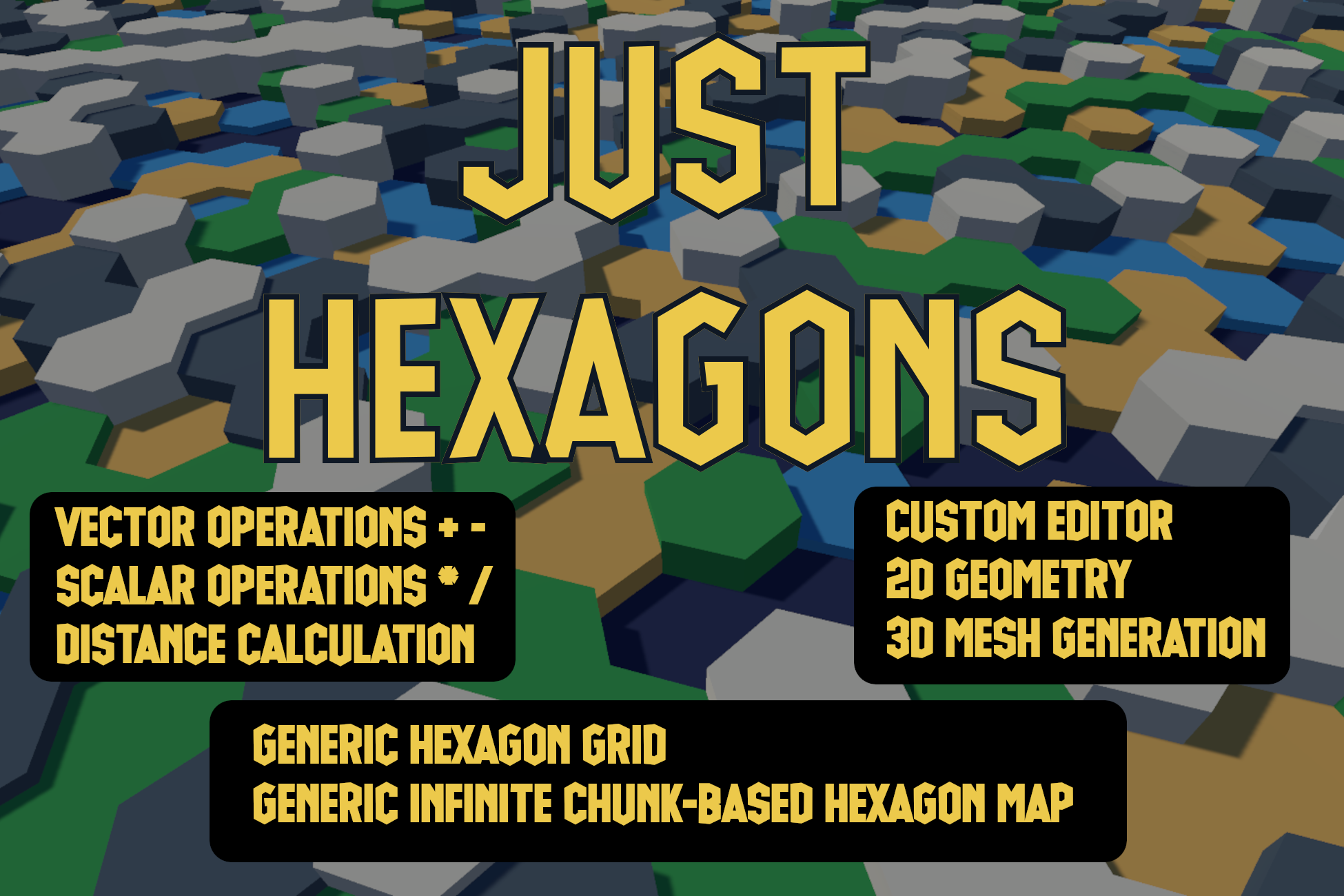 Just Hexagons