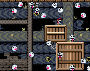 Super mario world Halloween event demo