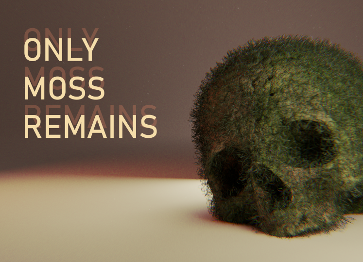 Cover image for Only moss remains