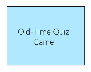 Old-Time Quiz