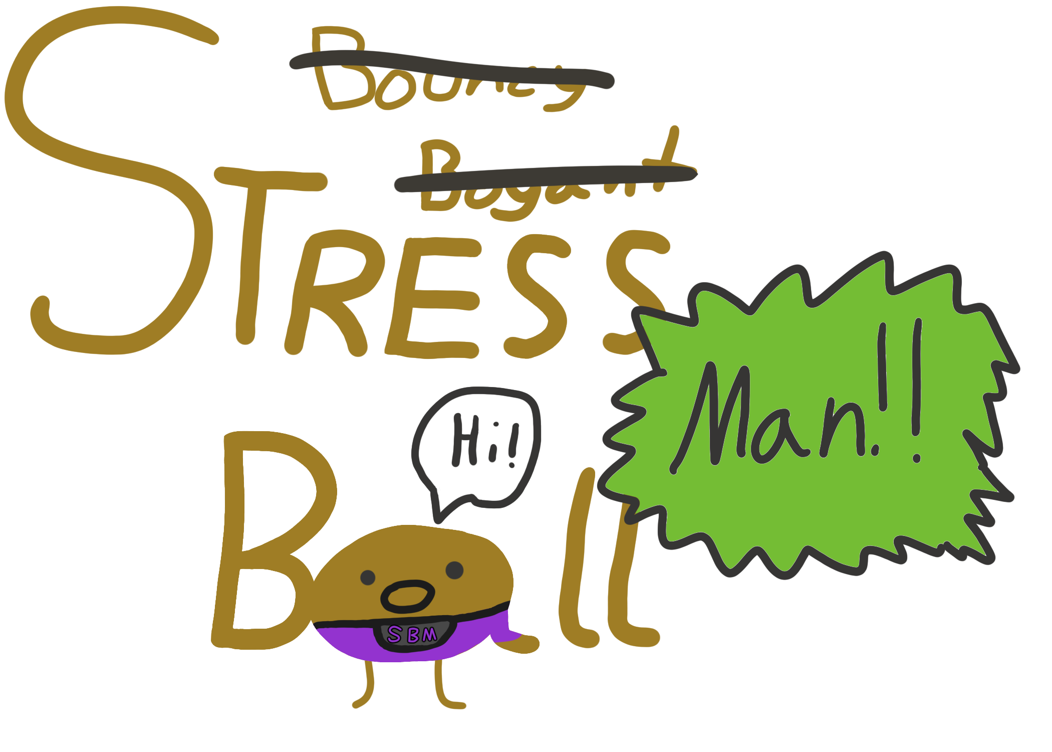 Stress Ball Man
