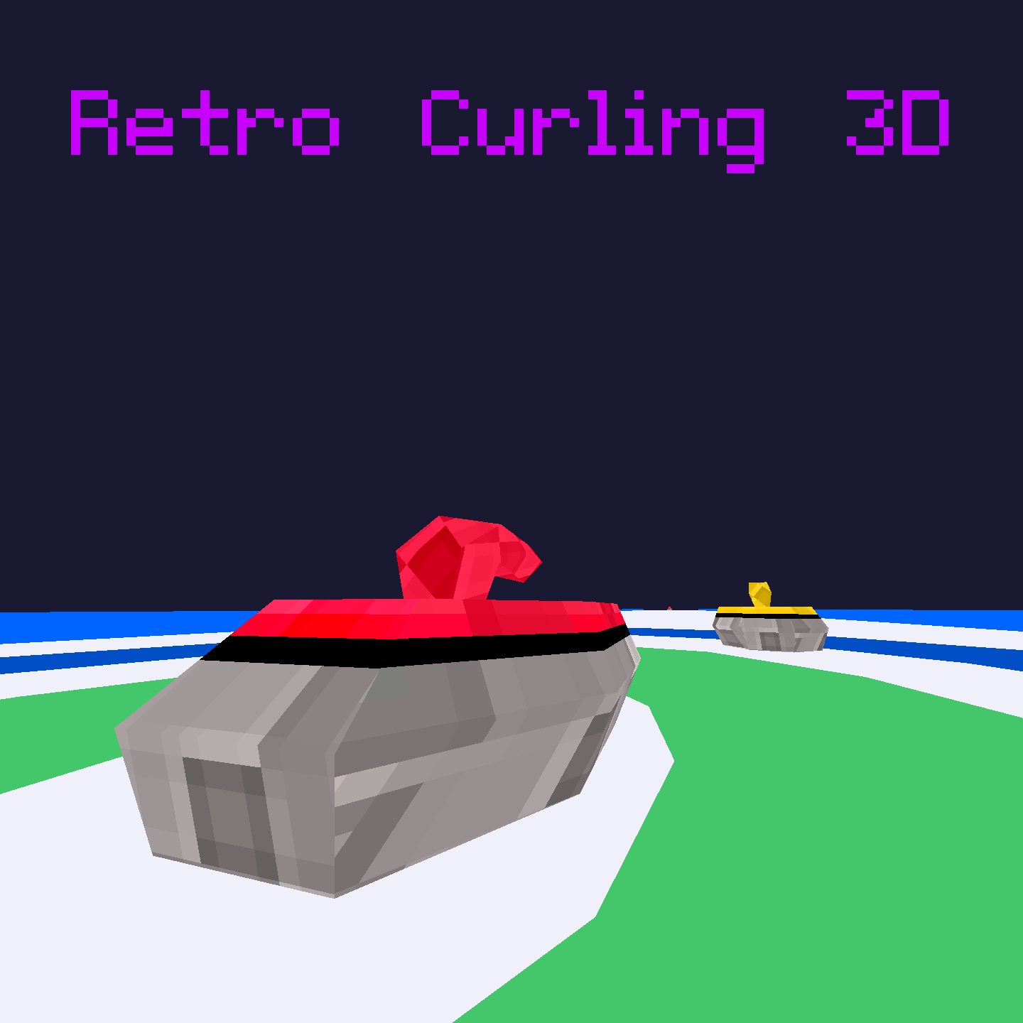 Retro Curling 3D