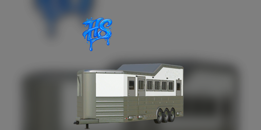 Cover image for FS25 - ​2025 Bloomer 5 Horse Bumper Pull Trailer
