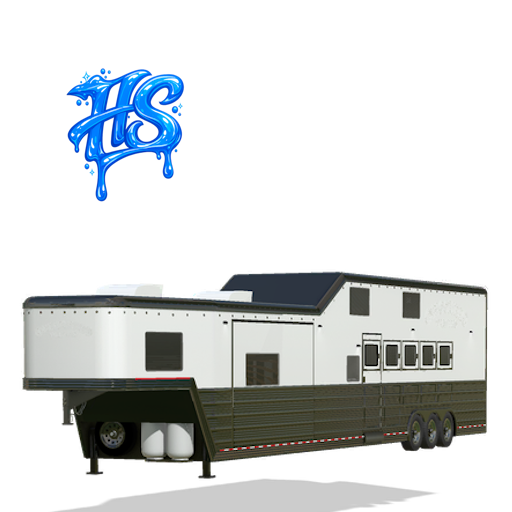 Cover image for FS25 - 2025 Bloomer 5-horse gooseneck trailer