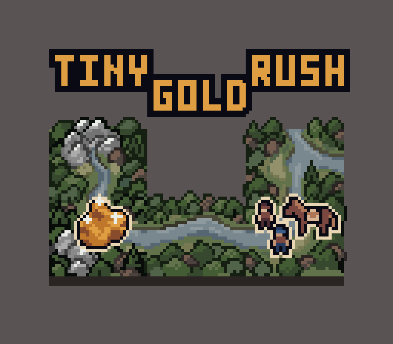 Cover image for Tiny gold rush