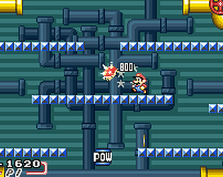 Mario world gba