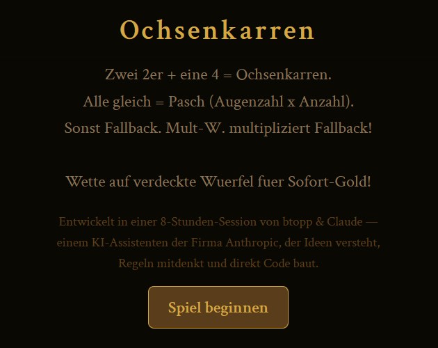 Ochsenkarren [Prototype]