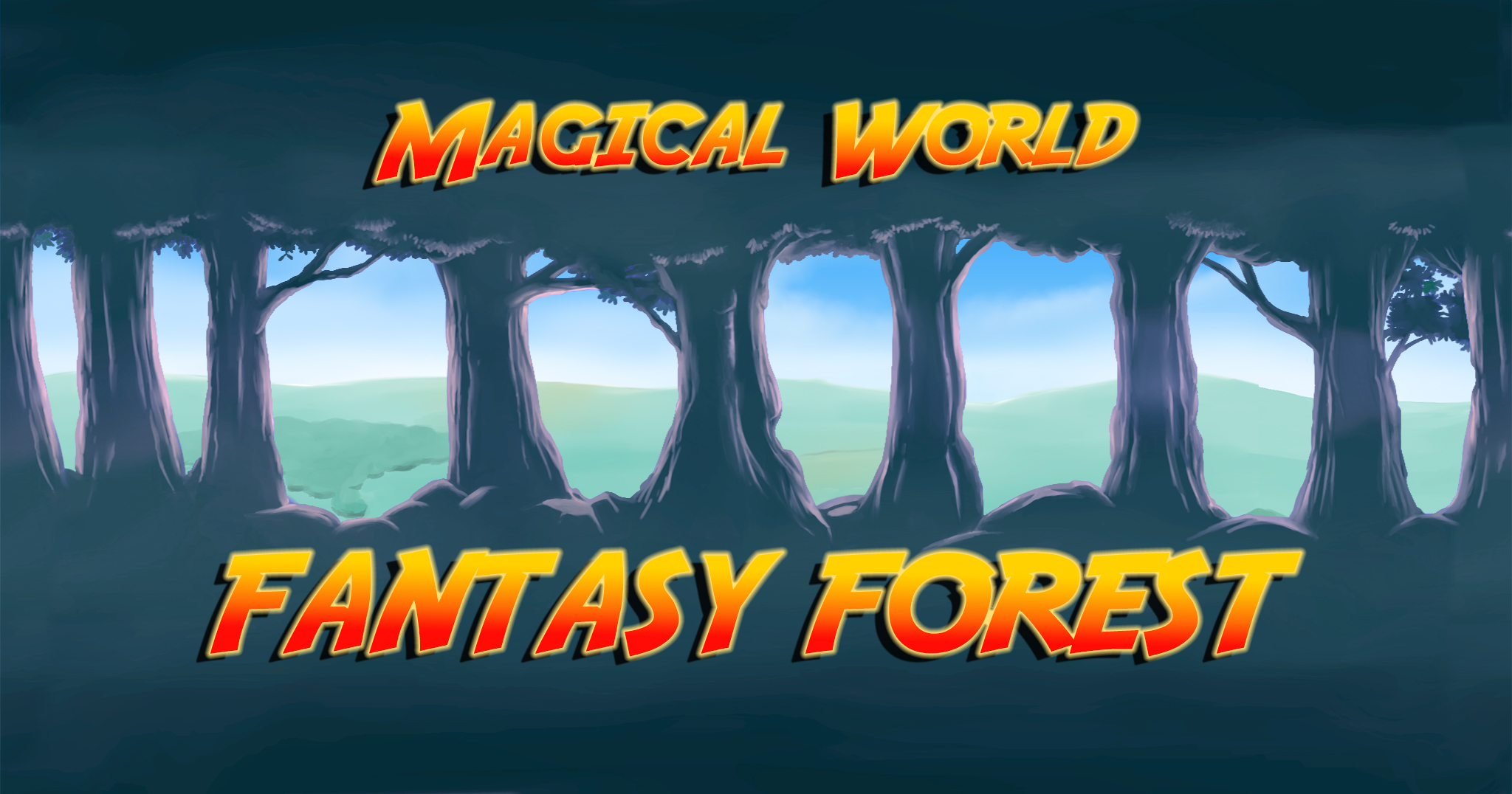 HQ Magical World, Fantasy Forest & Characters