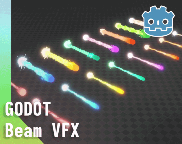 COVER ART OF GODOT BEAM VFX