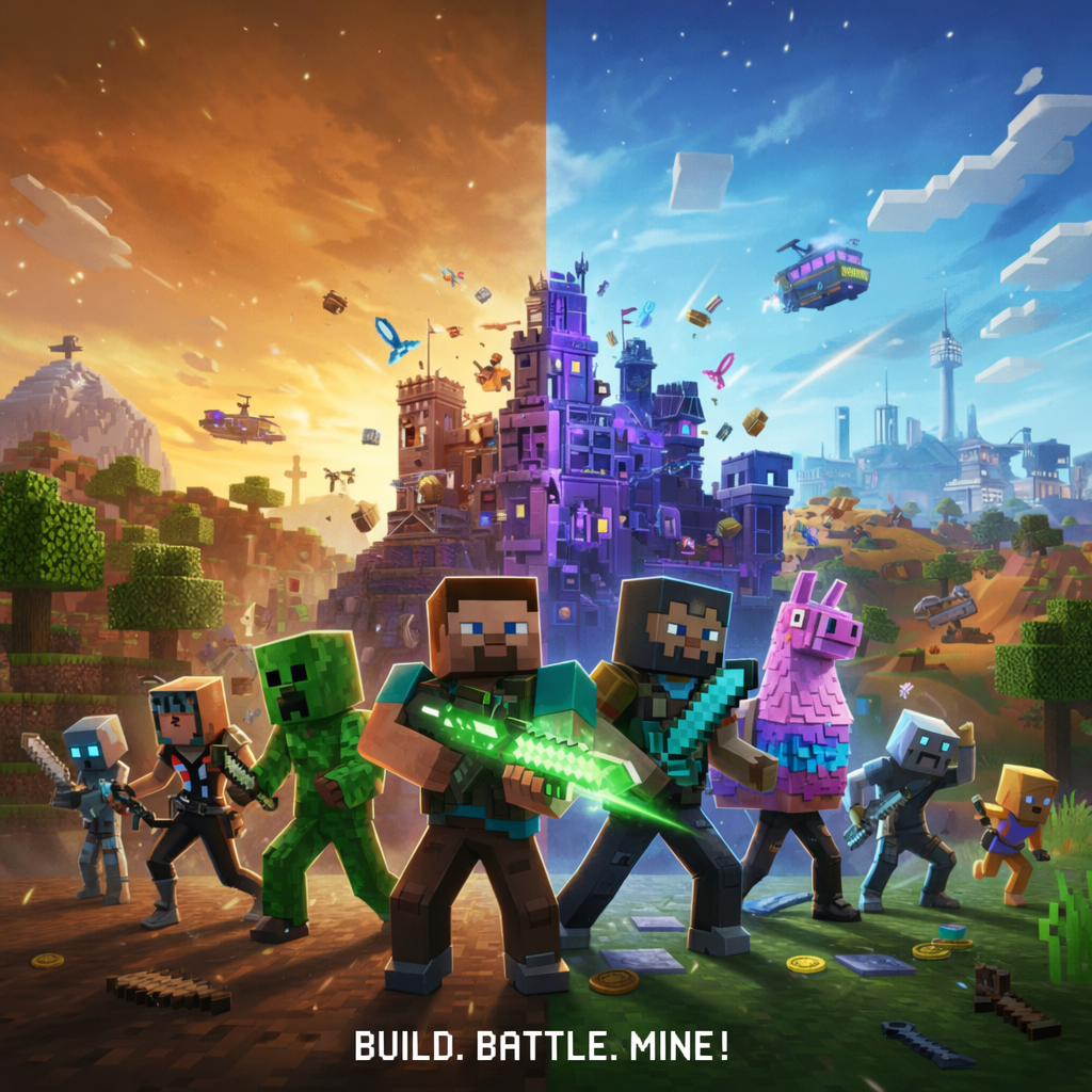 Minecraft Rivals Rate Minecraf Rivals edition by Rayan Sarmad for 📺 Conduit Retro Jam ...