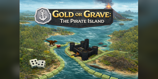 Cover image for Gold or Grave: The Pirate Island