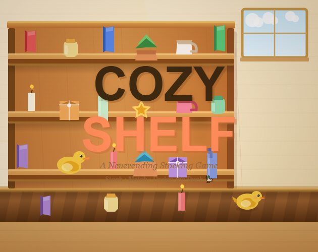 cozy  shelf