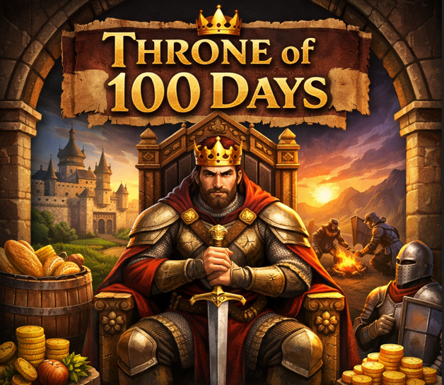 Throne of 100 Days — Simulation game, available on itch.io