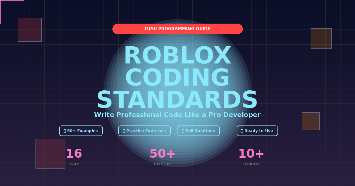 Roblox Studio Coding Standards - The Complete Guide by CROISSANT