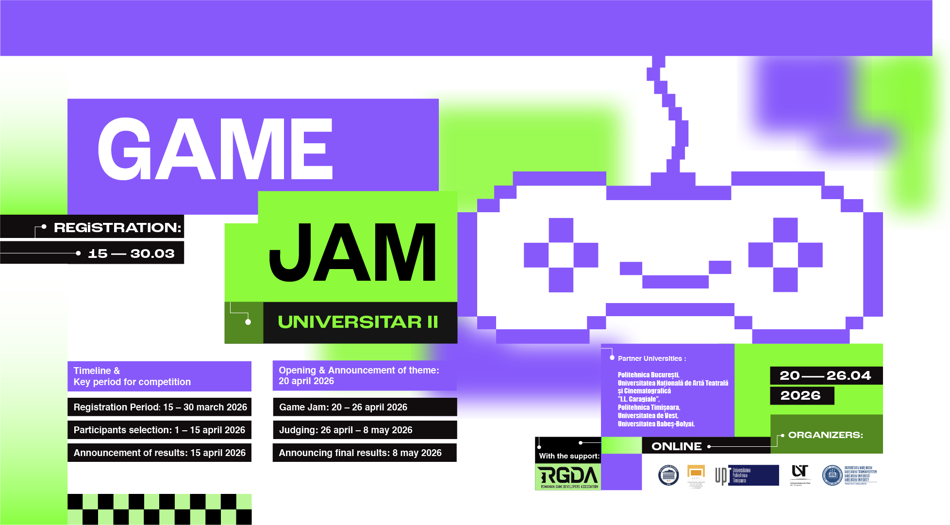 Game Jam Universitar 2026 - itch.io