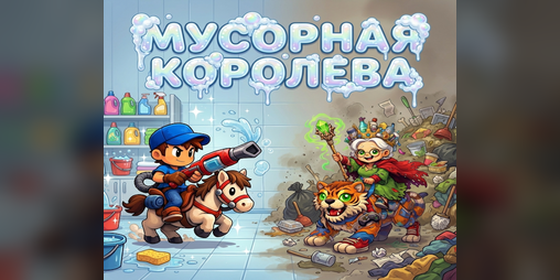 Cover image for Мусорная королева