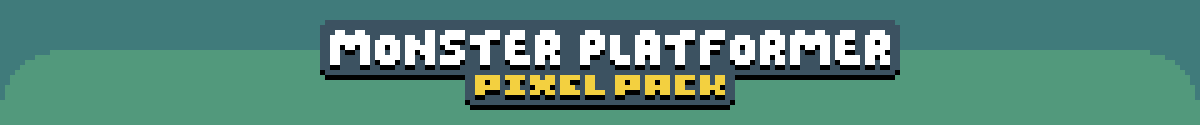 Monster Platformer - Pixel Pack