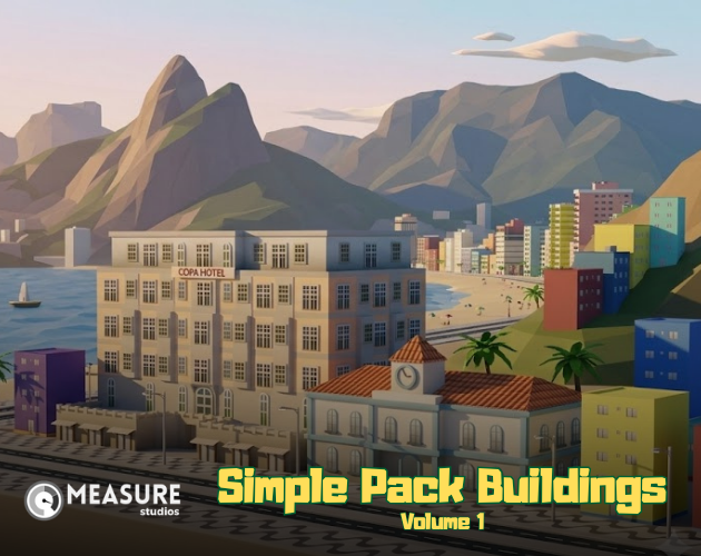 Simple View Building Simple Pack Buildings by Measure Studios