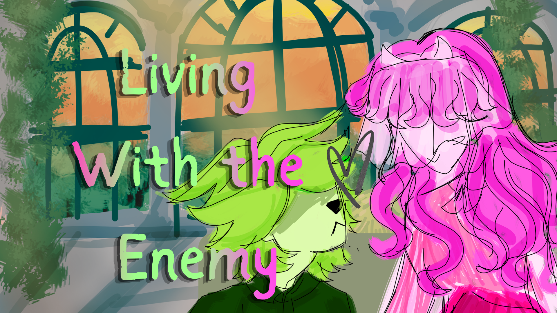 Cover image for Living With The Enemy