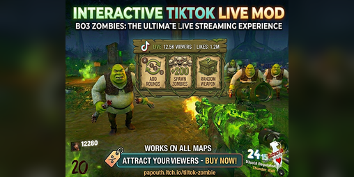 Cover image for TikTok Interactive Zombie BO3
