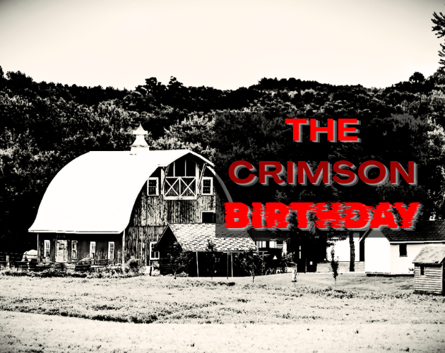 The crimson birthday cover