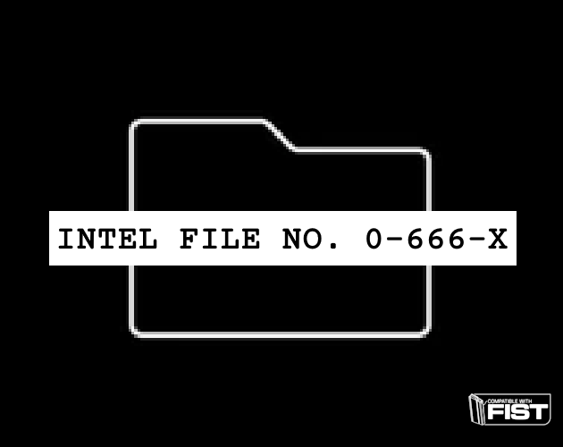 Cover image for INTEL FILE NO. 0-0666-X
