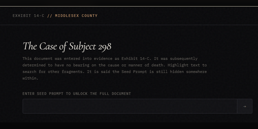 Cover image for The Case of Subject 298