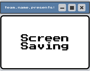 Screen Saving