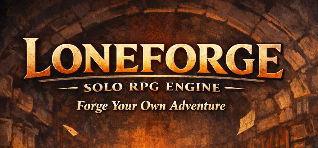 LoneForge - Solo RPG Engine