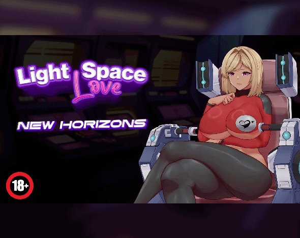 Cover art for Light-Space Love: New Horizons (Demo) by Halftilt — adult visual novel