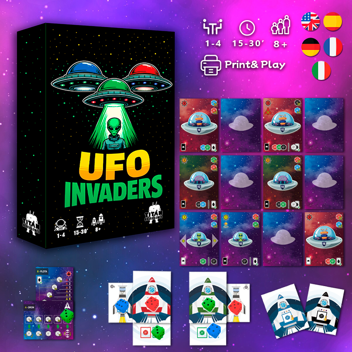 Portada de UFO Invaders