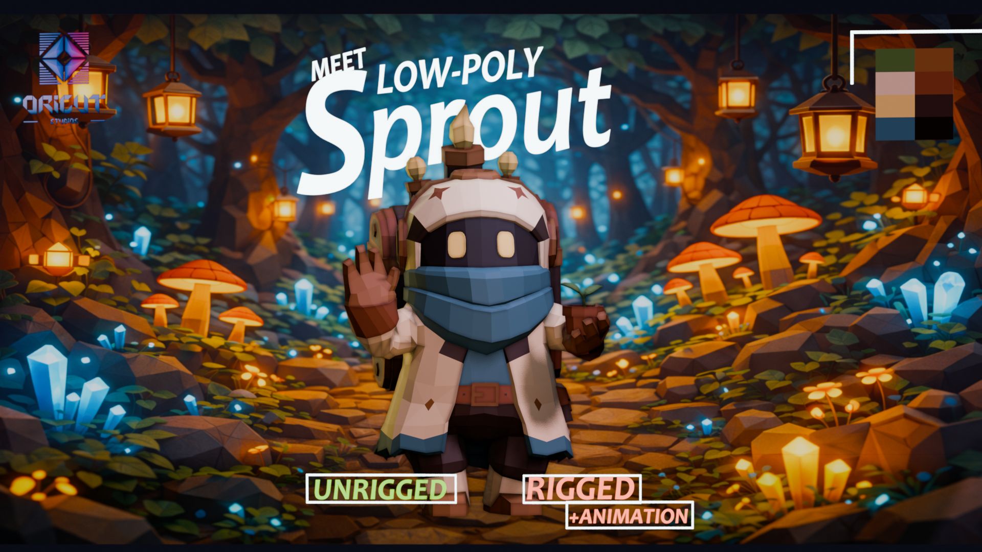 LOW POLY - Explorer "Sprout"