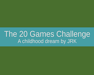 JRK's 20 game challenge - V3