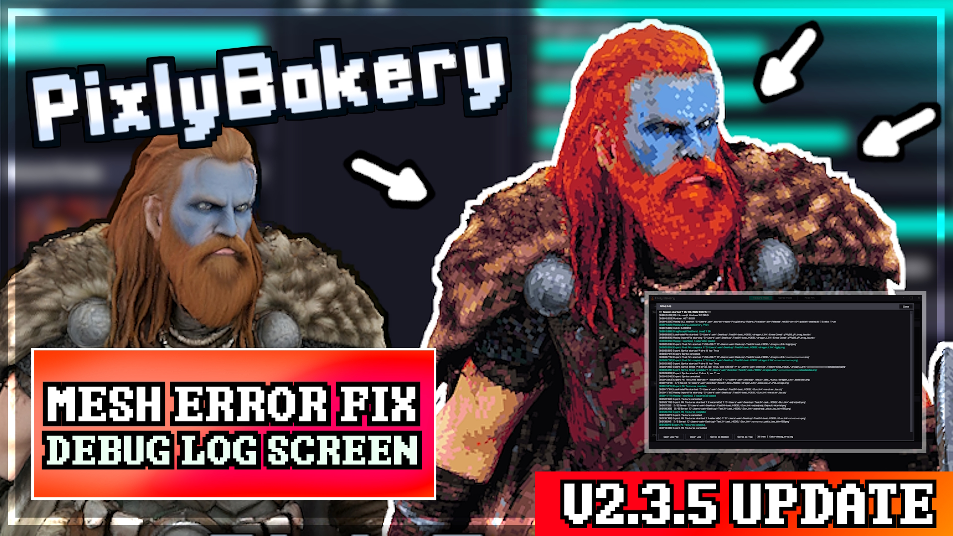 PixlyBakery v2.3.5 - Mesh Error Fix & Debug Log Screen - PixlyBakery by ...