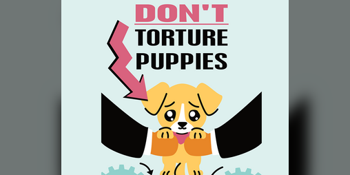 Cover image for Don't Torture Puppies