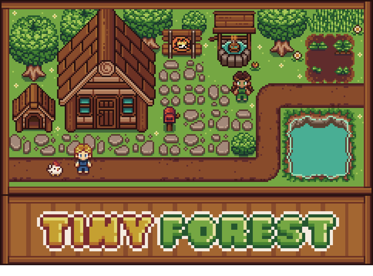 Tiny Woods, Cute RPG Farm