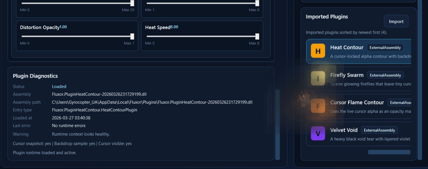 Fluxor v0.0.4 - UI Cleanup, Localization, and Plugin Diagnostics ...