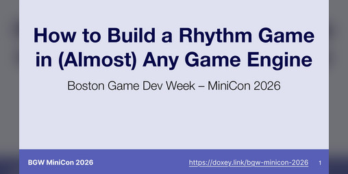 Cover image for How to Build a Rhythm Game in (Almost) Any Game Engine