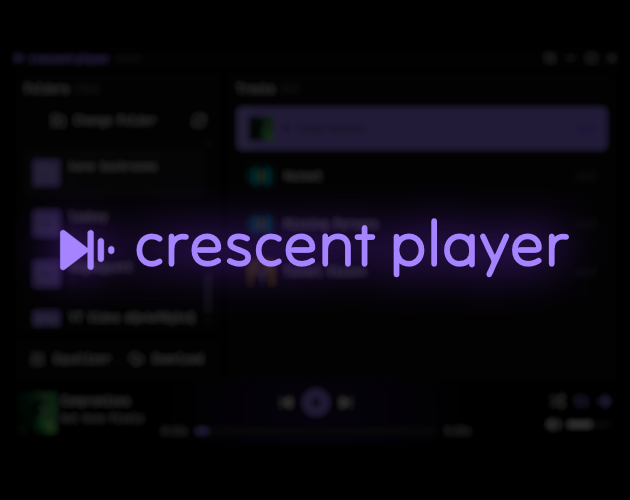 crescent player by Lua Fish
