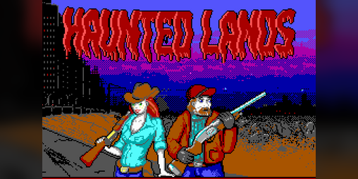 Cover image for Haunted Lands