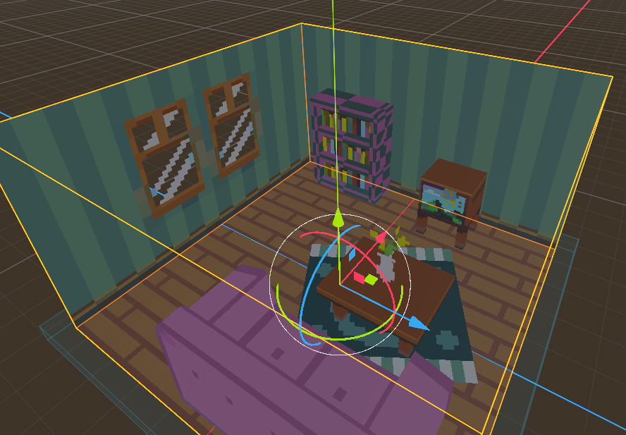 Living Room Model in Godot