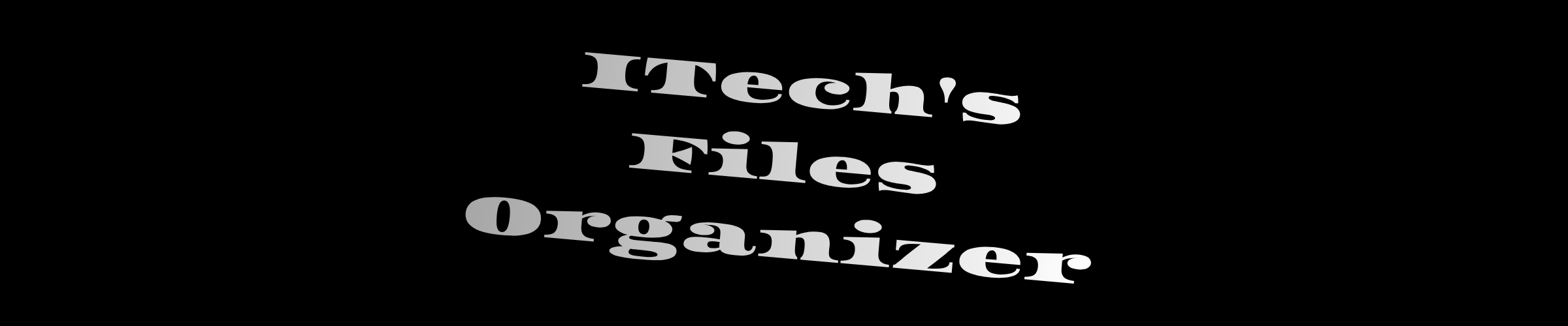 ITech's Files Organizer