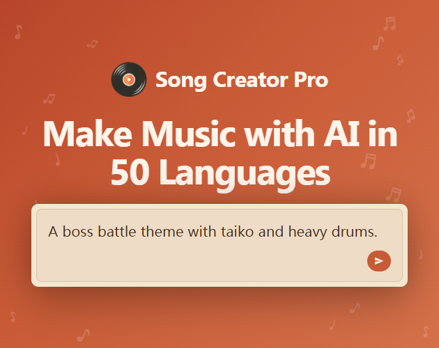 Cover image for Song Creator Pro