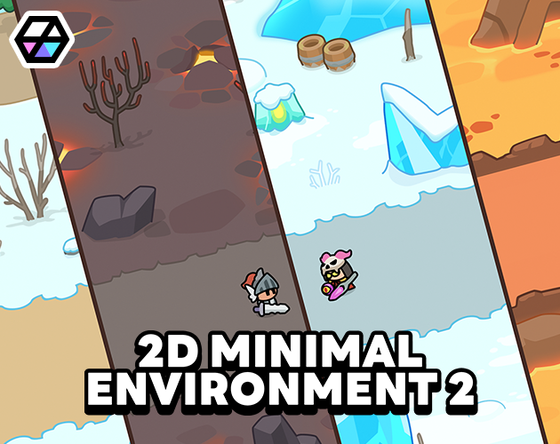 Simple 2d Environment 2D Minimal - Environment 2 by LAYERLAB