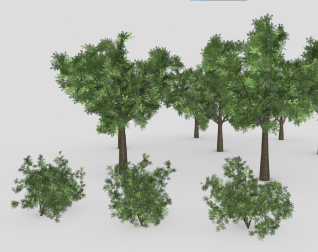 Ply File Tree Low-poly 3D Trees Pack - Low-poly 3D Trees Pack by Yoo Game Art